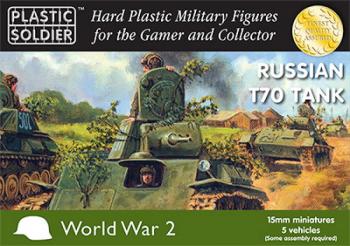 15mm Russian T70 Tank (makes 5 tanks) -- LAST SEVEN! 15mm Russian T70 Tank (makes 5 tanks) -- LAST SEVEN! #27310