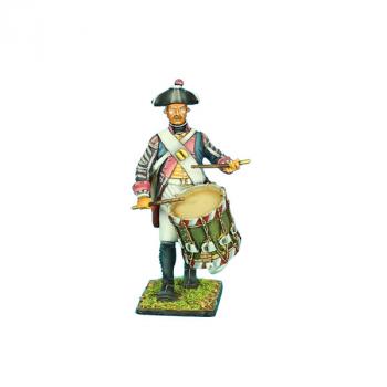 7th Prussian Line Infantry Regiment Braunschweig-Bevern Drummer--single figure--ONE IN STOCK. 7th Prussian Line Infantry Regiment Braunschweig-Bevern Drummer--single figure--ONE IN STOCK. #27381