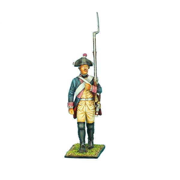 7th Prussian Line Infantry Regiment Braunschweig-Bevern Musketeer Marching--single figure--RETIRED. #3