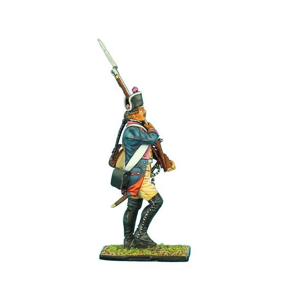 7th Prussian Line Infantry Regiment Braunschweig-Bevern Musketeer Marching--single figure--RETIRED. #4