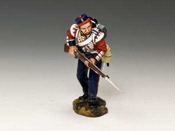 Crimean Wars British Infantry Crouching with Rifle and Bayonet--single figure--RETIRED--LAST TWO!! #0