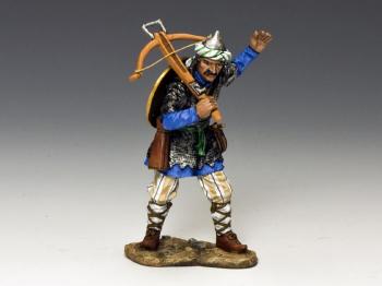 Advancing Saracen Crossbowman--single figure Advancing Saracen Crossbowman--single figure #27407
