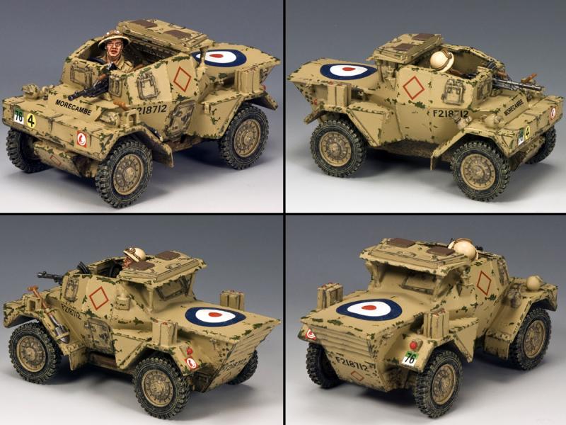 British Desert Dingo Armoured Car--End-of-the-Run Remainders #1