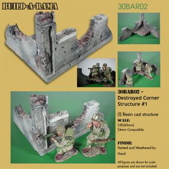 Destroyed Corner Structure #1--RETIRED. - LAST ONE!  Destroyed Corner Structure #1--RETIRED. - LAST ONE!  #27578