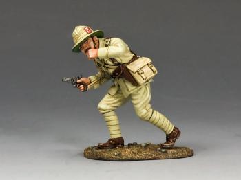 WWI British Infantry Officer with Pistol & Whistle--single figure--RETIRED. WWI British Infantry Officer with Pistol & Whistle--single figure--RETIRED. #27612