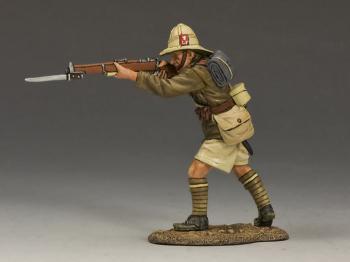 WWI British Infantry Standing Firing Rifle--Tropical Uniform--single figure--RETIRED. WWI British Infantry Standing Firing Rifle--Tropical Uniform--single figure--RETIRED. #27614