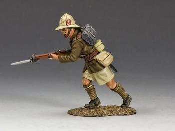 WWI British Infantry Charging--Tropical Uniform--single figure--RETIRED. WWI British Infantry Charging--Tropical Uniform--single figure--RETIRED. #27615