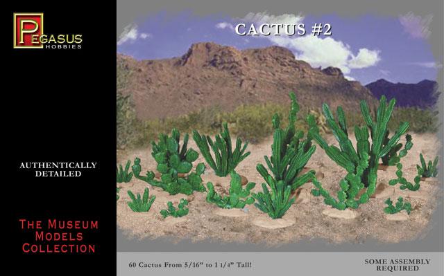 Cactus #2--sixty (60) cactus models #1