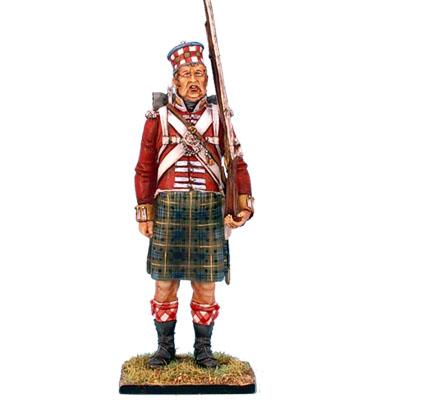 92nd Gordon Highlander Standing--Overweight, Waterloo 1815--single figure #1