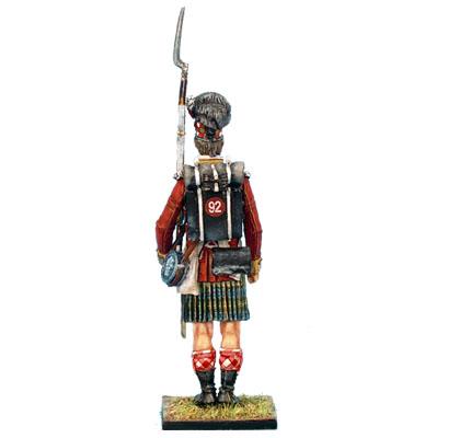 92nd Gordon Highlander Standing--Tall/Big, Waterloo 1815--single figure #3