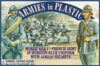 French Army in Dark  Blue Uniforms with Adrian Helmets--16 in 10 poses French Army in Dark  Blue Uniforms with Adrian Helmets--16 in 10 poses #403