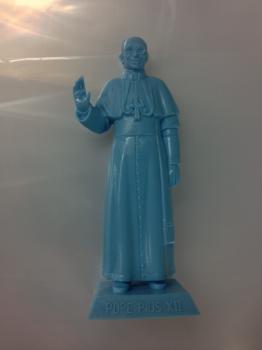 Image of Pope Pius XII (Light Blue)