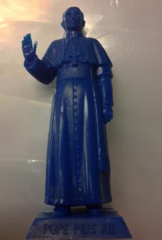 Image of Pope Pius XII (Medium Blue)