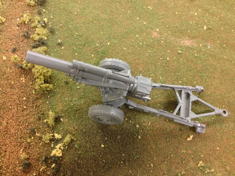 WW II 155 Howitzer (Grey, Makes one) #1