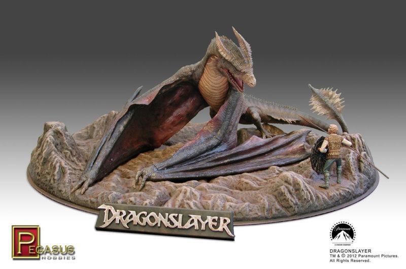 Dragonslayer Vermithrax Built-Up--1:32 scale figure