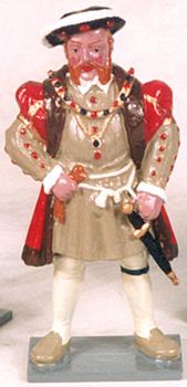 King Henry VIII--single glossy figure--Special Order:  Takes 2 to 3 months. King Henry VIII--single glossy figure--Special Order:  Takes 2 to 3 months. #28450