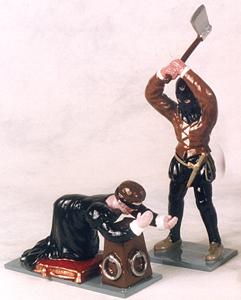 Lady Jane Grey and Executioner--two figures and chopping block--Special Order:  Takes 2 to 3 months. Lady Jane Grey and Executioner--two figures and chopping block--Special Order:  Takes 2 to 3 months. #28451