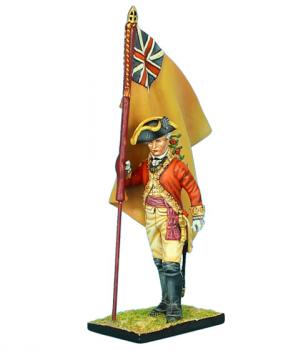 Image of British 22nd Foot Standard Bearer--Regimental Colors--single figure--RETIRED--LAST ONE!! Image of British 22nd Foot Standard Bearer--Regimental Colors--single figure--RETIRED--LAST ONE!!