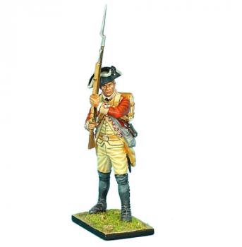 Image of British 22nd Foot Standing Ready--Head Variant 2--single figure