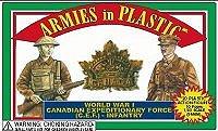 World War I Canadian Expeditionary Force (C.E.F.) Infantry--20 figures in 10 poses #1