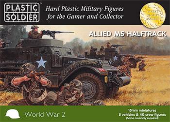 Image of Allied M5 Halftrack (makes 5)--AWAITING RESTOCK.