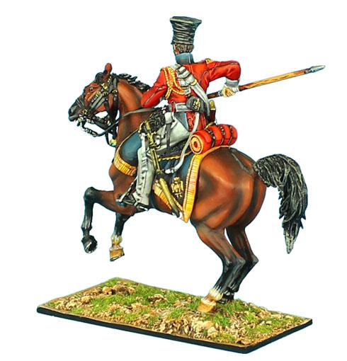 2nd Dutch Red Lancers of the Imperial Guard Trooper with Lance #2 #2