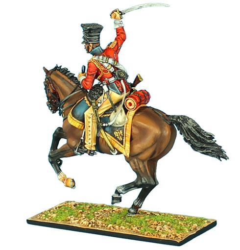 2nd Dutch Red Lancers of the Imperial Guard Trooper with Sword #1 #2