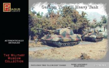 WWII German Tiger II Tank--1:72 scale model tank kit WWII German Tiger II Tank--1:72 scale model tank kit #29319