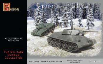 WWII Russian T-34/76 Tanks (2 tanks)--1:72 scale model tank kit WWII Russian T-34/76 Tanks (2 tanks)--1:72 scale model tank kit #29320