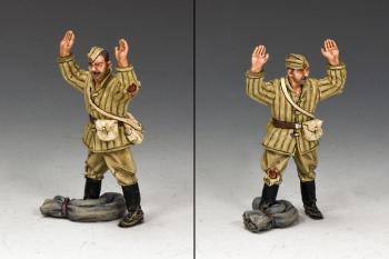 Image of Red Army Soldier Surrendering--single figure--RETIRED.