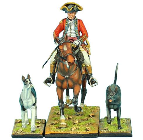 British General Cornwallis & His Dogs #1
