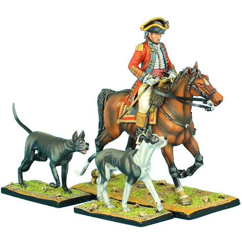 British General Cornwallis & His Dogs #2