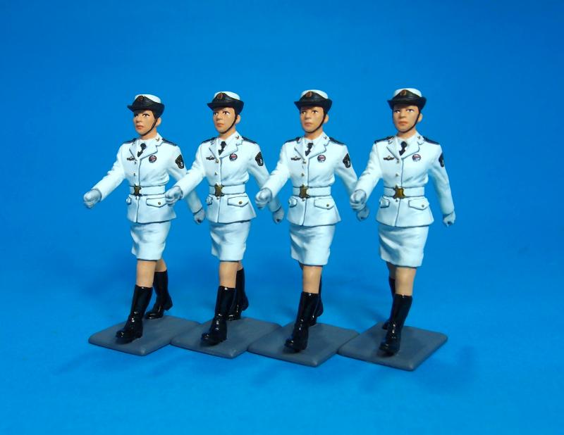 Four Female PLA Navy Cadets Marching--The People's Liberation Army 60th Anniversary Military Parade--RETIRED--LAST ONE!! #1