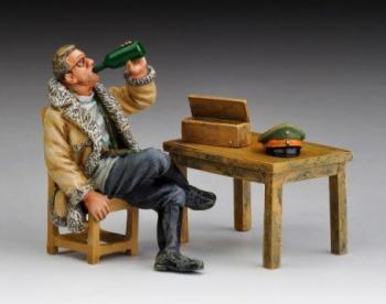 Otto Kissenberth--sitting pilot figure, table, and accessories--RETIRED--LAST ONE!! Otto Kissenberth--sitting pilot figure, table, and accessories--RETIRED--LAST ONE!! #29546