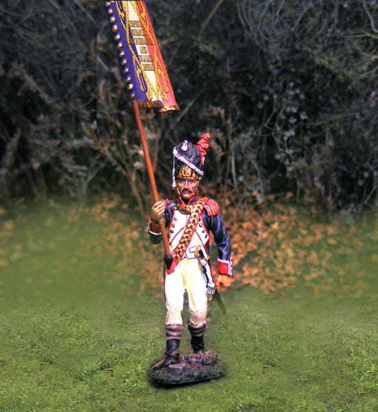 French Old Guard Flagbearersingle figure Metal Toy Soldiers News