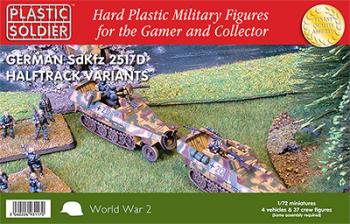 Image of 1/72nd German Sdkfz 251/D Variants kit  (Red Box)--AWAITING RESTOCK.