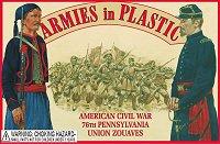 76th Pennsylvania Union Zouaves--20 figures in 10 poses--Medium Blue 76th Pennsylvania Union Zouaves--20 figures in 10 poses--Medium Blue #418