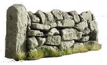 Stone Wall With Gate Post--3 in. long--Pre-Order takes two to three months Stone Wall With Gate Post--3 in. long--Pre-Order takes two to three months #3735