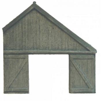 Lean-To Timber Shed Facade--7.25 in. x 7.25 in. x 2.5 in.--Pre-Order:  2 to 3 months Lean-To Timber Shed Facade--7.25 in. x 7.25 in. x 2.5 in.--Pre-Order:  2 to 3 months #3766