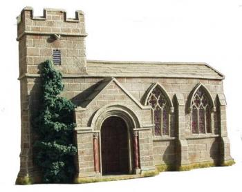 Village Church Facade--12 in. x 8.5 in. x 12 in.--AWAITING RESTOCK. Village Church Facade--12 in. x 8.5 in. x 12 in.--AWAITING RESTOCK. #3796