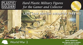 Image of 15mm Late War British Infantry 1944-45--contains 138 figures--AWAITING RESTOCK.