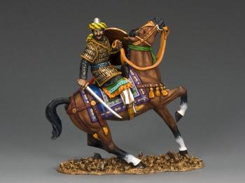 Mounted Saracen Bodyguard with Sword--single mounted figure--RETIRED--LAST ONE!! Mounted Saracen Bodyguard with Sword--single mounted figure--RETIRED--LAST ONE!! #30543