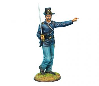 Image of 2nd Wisconsin Volunteers Captain, Gettysburg, 1863--single figure