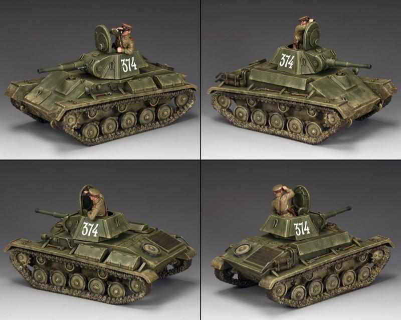 Russian T 70 Tank Retired Metal Toy Soldiers News