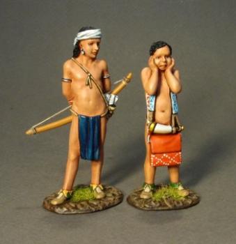 Image of The Shooting Lesson Part 2--two figures