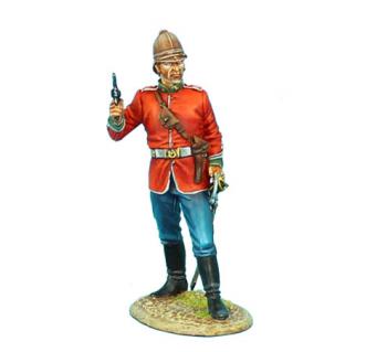 Image of British 24th Foot Officer--single figure