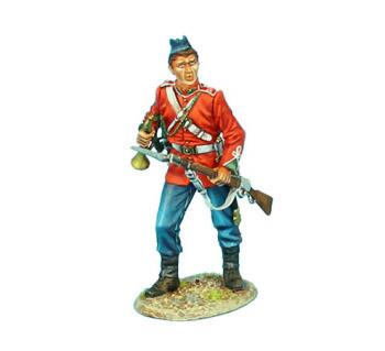 Image of British 24th Foot Trumpeter--single figure--RETIRED--LAST ONE!!