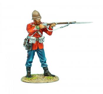 Image of British 24th Foot Standing Firing Variant #2--single figure