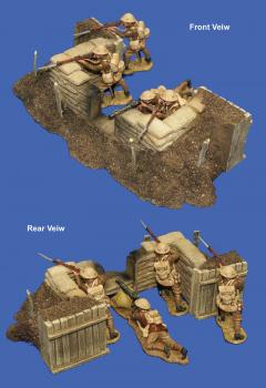 Image of Machine gun nest (Mud version)--TWO IN STOCK.