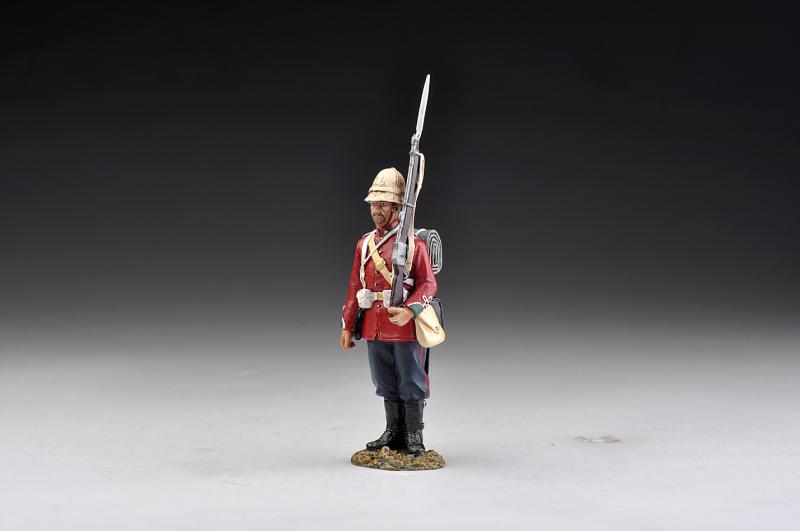 24th Regiment of Foot Private at Attention--single figure--LAST ONE! #1
